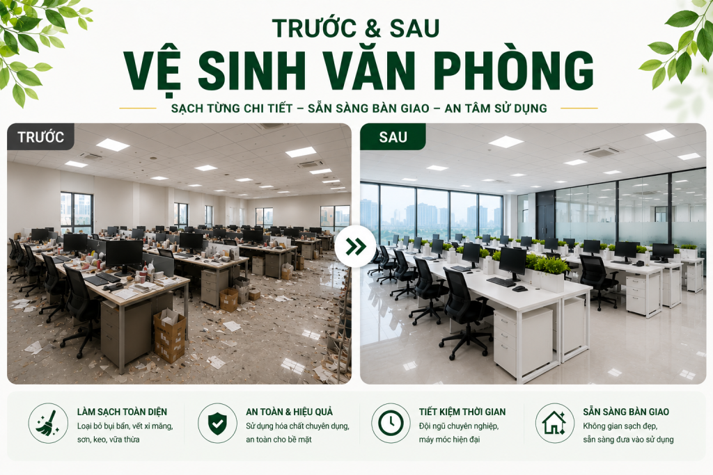 Vệ Sinh Văn Phòng